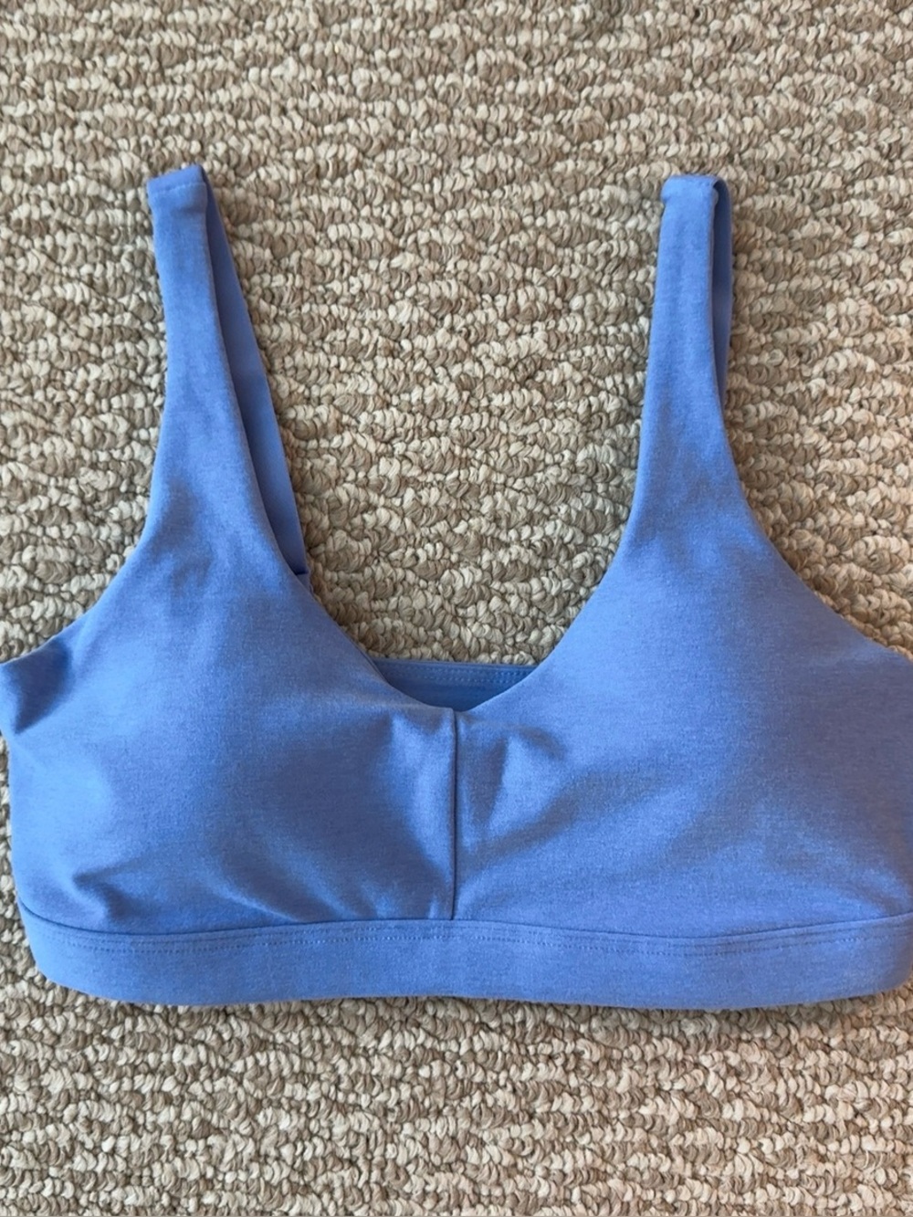 Beyond Yoga Scoop Bralette in Periwinkle